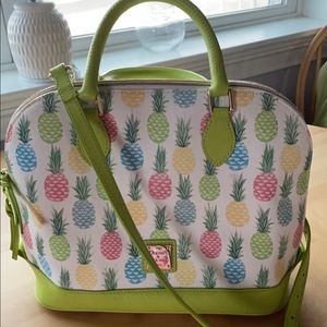 [SOLD] Like New Dooney and Bourke Tiki Satchel Bag